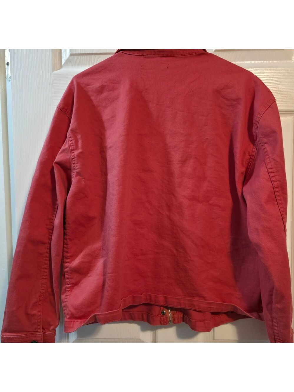 4/$25 Deal! Amanda Green Women's Coral Cotton Utility Jacket - Picture 3 of 13